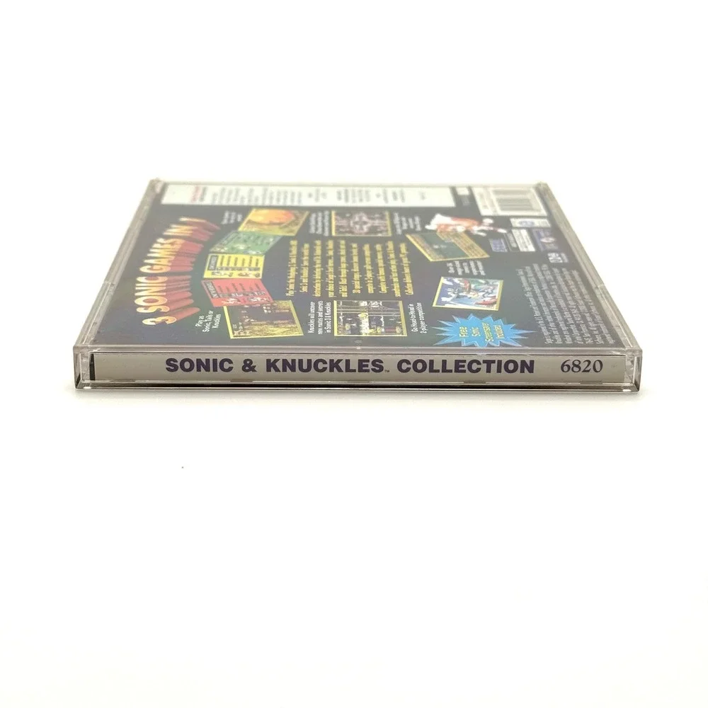 Sonic & Knuckles Collection PC CD-ROM Sega Windows 95 98 Jewel Case Video Game